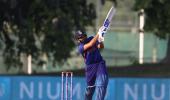 Warm-up, PIX: India down Aus as Rohit regains form