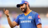 Knee niggle keeps Rohit out of Mumbai Indians-CSK tie