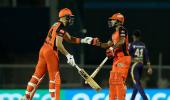 IPL PIX: Tripathi, Markram star in SRH's win vs KKR