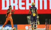 KKR captain blames 'off day with ball' for SRH defeat