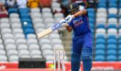 3rd T20: Captain Rohit retires hurt with back spasm