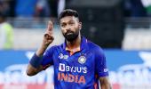 Hardik rises to career-best spot in ICC T20I rankings