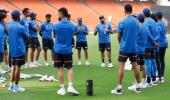 PIX: India train in right earnest ahead of WI ODIs