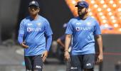 Dravid plays down split captaincy talk