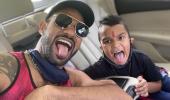 Dhawan reunites with son after 2 years