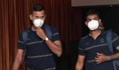Sri Lanka's Test players arrive in Dharamsala