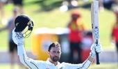 Conway hits century on return to put NZ on top