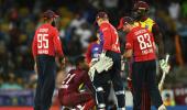 England edge Windies in a thriller to level T20 series