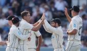 England collapse leaves first Test evenly poised