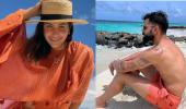 Virat, Anushka Hit The Beach!