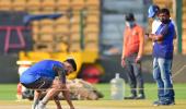 Team India Preps For Pink Ball Test