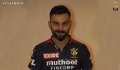 King Kohli loves new RCB jersey