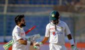 How Pakistan escaped to draw in Karachi