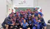 Mithali and Co celebrate Holi in Auckland