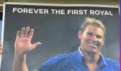 Royals to celebrate Warne's life in upcoming IPL tie