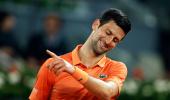 Djokovic stays perfect against Monfils in Madrid