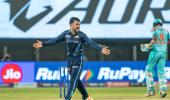 IPL PIX: Rashid, Gill star as GT seal play-off berth