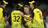 T20 WC: Aus win by whisker, rely on SL to stay alive