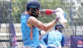 SCARY! Kohli Gets Hit In The Nets