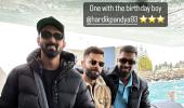 Kohli's Day Off With Birthday Boy Hardik