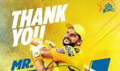 CSK pays touching tribute to 'Mr IPL' Raina