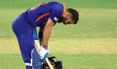 Kohli reflects on tough times after smashing ton