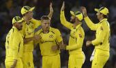 Finch credits dew, team effort in 1st T20I win