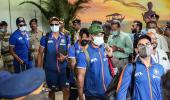 Indian team touch down in Trivandrum for SA duel