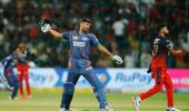 IPL: Du Plessis fined, Avesh reprimanded