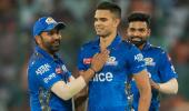 Rohit praises Arjun's performance in MI win