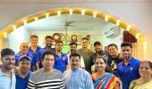 Tilak Varma Hosts Sachin & Co At Home