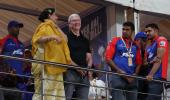 PIX: Cook, Sonam Enjoy Game Of Cricket