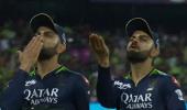 PIX: Kohli's Flying Kiss Steals Show