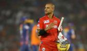 Dhawan admits costly mistake against LSG