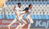 Women's Test PIX: Harmanpreet leads India's fightback