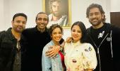 Dhoni's Night Out With Sania, Robin