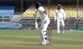 Ranji: Injured Vihari bats one-handed to defy MP