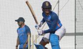 At Team India's nets, Dravid's sweep tips for Gill