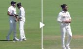 Cheating? No! Jadeja was applying ointment