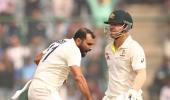 How relentless Shami got Warner again!