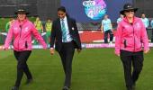 First ever all-women match officials' panel at T20 WC