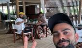 Kohli 'Chillin' With Rahane, Thakur