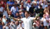 Ashes Photos: Crawley hammers historic knock