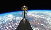 CWC Trophy tour launched in stratospheric fashion!