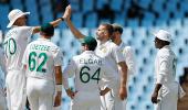 Centurion: Nortje's fifer gives Proteas big lead vs WI