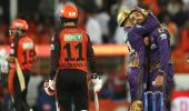 PIX: SRH's self-destructing batters gift KKR key win