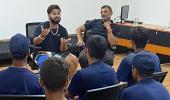 PIX: Pant Motivates U-16 Cricketers