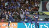 IPL PIX: Mohsin's heroics help LSG edge MI by 5 runs