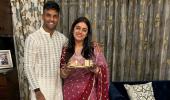 How SKY, Raina Celebrated Karva Chauth