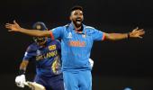 PHOTOS: All-round India thrash SL, qualify for semis